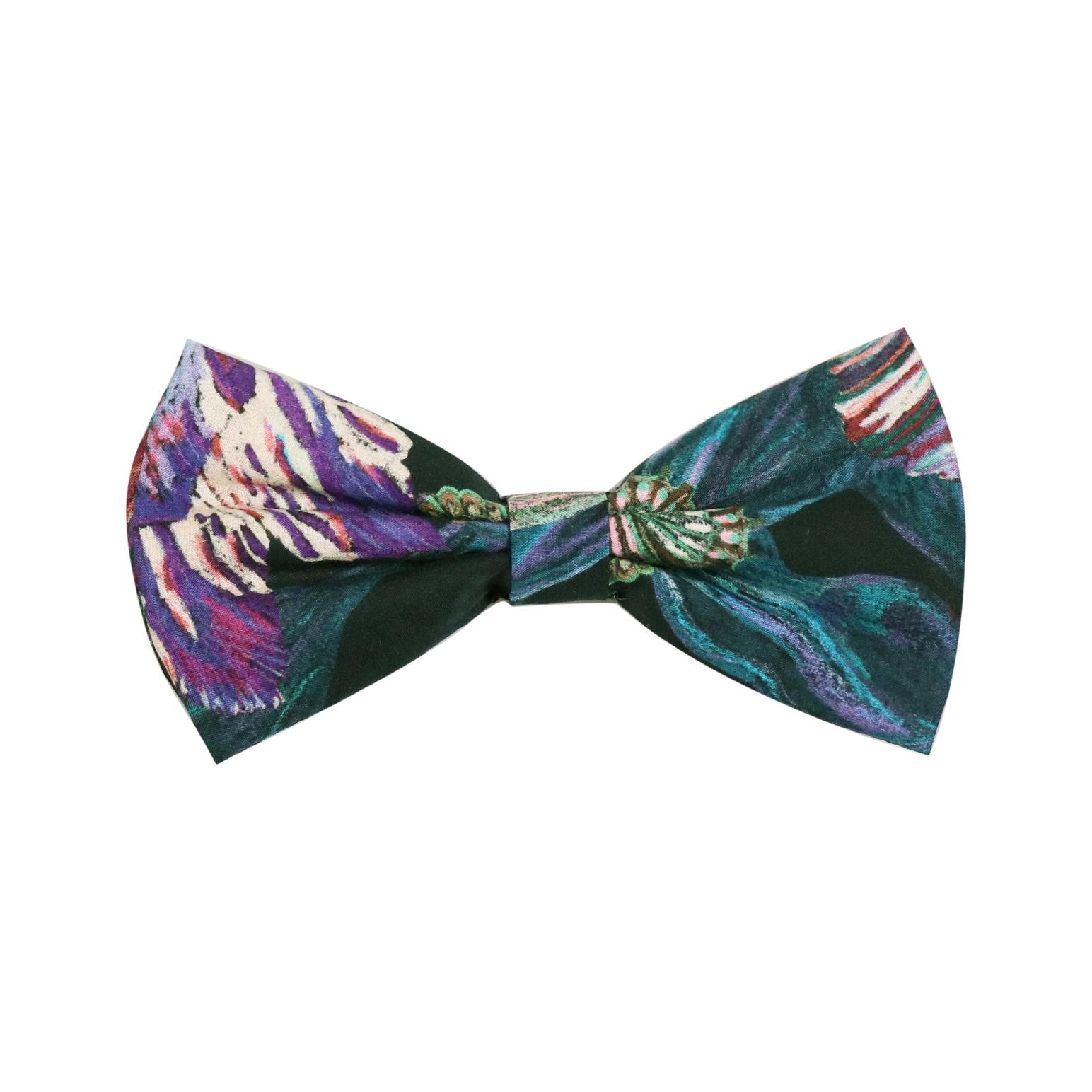 Parisian With Liberty Midnight Sketch Dean Band Pre-Tied Bow